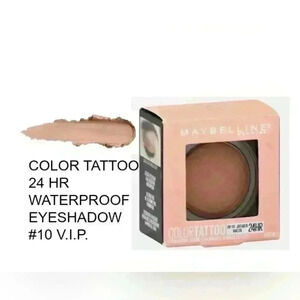 Maybelline Color Tattoo Cream 24 Hr Waterproof Eyeshadow in VIP #10